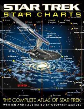 Paperback Star Trek Star Charts [With Fold-Out Charts] Book