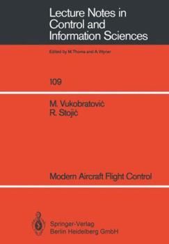 Paperback Modern Aircraft Flight Control Book