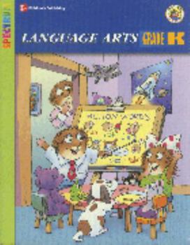 Paperback Spectrum Language Arts, Kindergarten Book