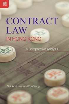 Paperback Contract Law in Hong Kong: A Comparative Analysis Book