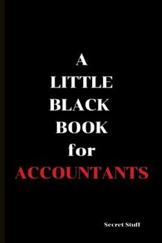 Paperback A Little Black Book: Accountants Book