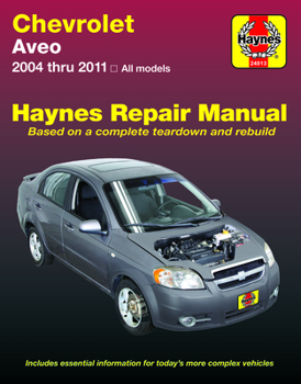 Paperback Chevrolet Aveo 2004 Thru 11 Haynes Repair Manual Book