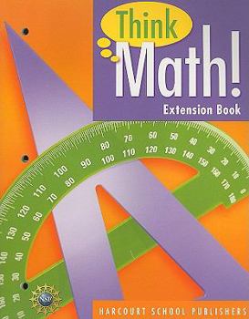 Paperback Think Math! Extension Book, Grade 5 Book