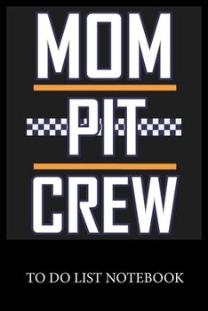 Mom Pit Crew: To Do & Dot Grid Matrix Checklist Journal Daily Task Planner Daily Work Task Checklist Doodling Drawing Writing and Handwriting & Calligraphy