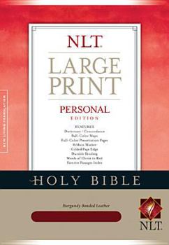 Paperback Personal Edition Large Print Bible-NLT [Large Print] Book