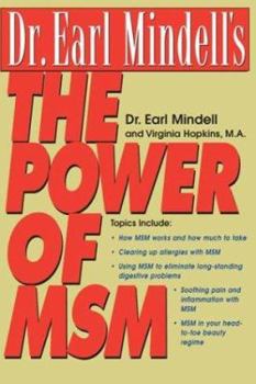 Paperback Dr. Earl Mindell's the Power of Msm Book