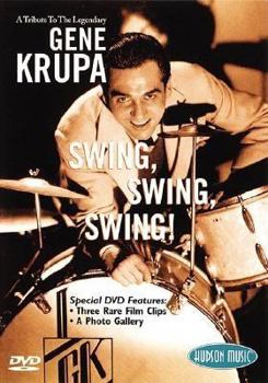 DVD A Tribute to the Legendary Gene Krupa: Swing, Swing, Swing! Book