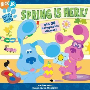 Paperback Spring Is Here! (Blue's Clues) Book