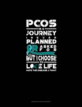PCOS is A Journey I Never Planned or Asked For, But I Choose To Love Life - Hate The Disease and Fight: Genkouyoushi Notebook