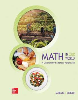 Paperback Loose Leaf for Math in Our World: A Quantitative Literacy Approach Book