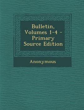 Paperback Bulletin, Volumes 1-4 - Primary Source Edition Book