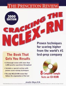 Paperback Cracking the NCLEX-RN , 2000 Edition [With CDROM] Book