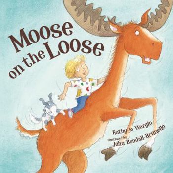 Hardcover Moose on the Loose Book