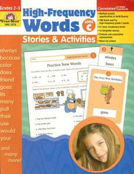 Paperback High-Frequency Words: Stories and Activities, Level C Book