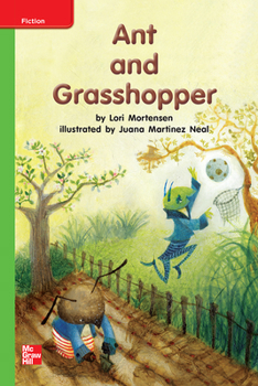Spiral-bound Reading Wonders Leveled Reader Ant and Grasshopper: Beyond Unit 6 Week 1 Grade K Book