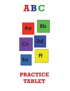 Paperback ABC Practice Tablet Book