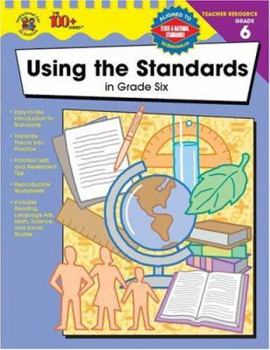 Paperback Using the Standards in Grade Six Book