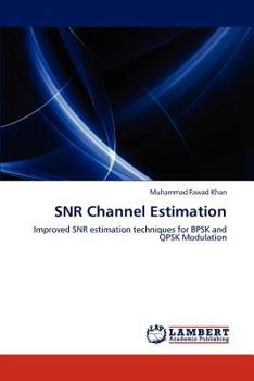 Paperback Snr Channel Estimation Book
