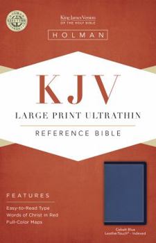 Imitation Leather Large Print Ultrathin Reference Bible-KJV [Large Print] Book