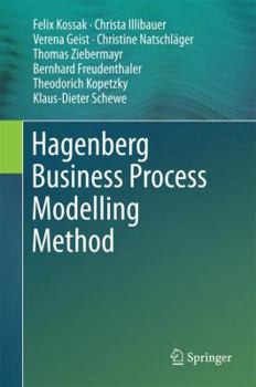 Hardcover Hagenberg Business Process Modelling Method Book