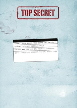 Paperback Blue Book: The Great UFO Project Book