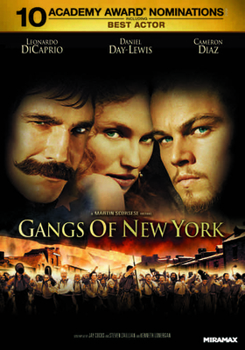 DVD Gangs of New York Book