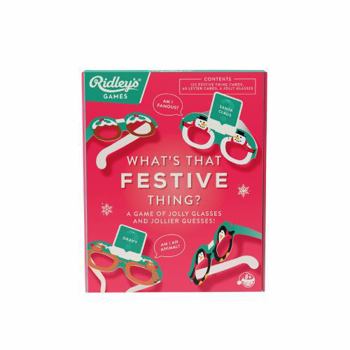 Board Game What's That Festive Thing?: A Game of Jolly Glasses and Jollier Guesses! Book