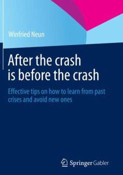 Paperback After the Crash Is Before the Crash: Effective Tips on How to Learn from Past Crises and Avoid New Ones Book