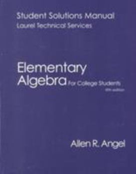 Paperback Elementary Algebra for College Students Book