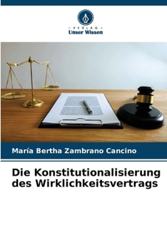 Paperback Die Konstitutionalisierung des Wirklichkeitsvertrags [German] Book