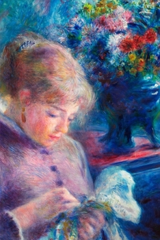 Paperback Journal: Young Woman Sewing by Pierre-Auguste Renoir Book