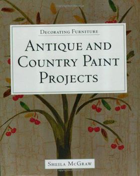 Paperback Decorating Furniture: Antique and Country Paint Projects Book