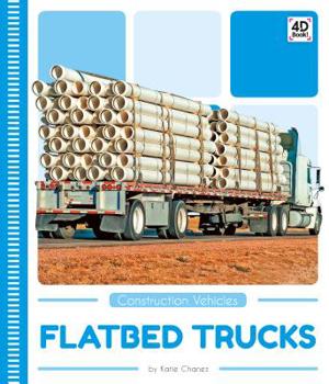 Library Binding Flatbed Trucks Book