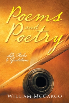 Paperback Poems and Poetry: Life Rules & Quotations Book