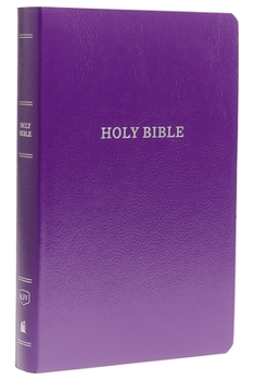 Imitation Leather KJV, Gift and Award Bible, Imitation Leather, Purple, Red Letter Edition Book