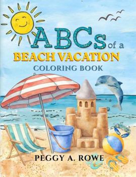 Paperback ABCs of a Beach Vacation: Coloring Book