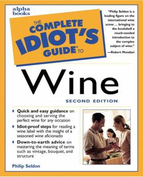 Paperback The Complete Idiot's Guide to Wine Book