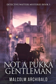 Paperback Not a Pukka Gentleman [Large Print] Book