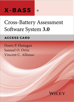 Paperback Cross-Battery Assessment Software System, Version3.0 (X-Bass 3.0) Access Card Book