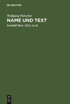 Hardcover Name und Text [German] Book