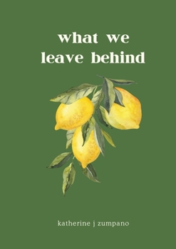 Paperback what we leave behind Book