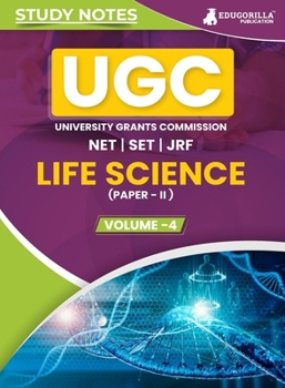 Paperback UGC NET Paper II Life Science (Vol 4) Topic-wise Notes (English Edition) A Complete Preparation Study Notes to Ace Your Exams Book