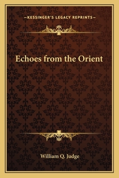 Paperback Echoes from the Orient Book