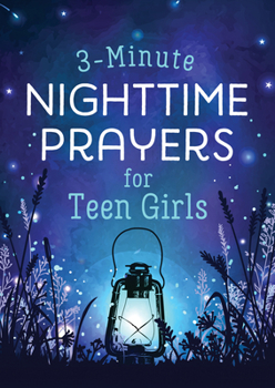 Paperback 3-Minute Nighttime Prayers for Teen Girls Book