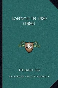 Paperback London In 1880 (1880) Book