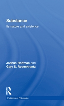 Hardcover Substance: Its Nature and Existence Book