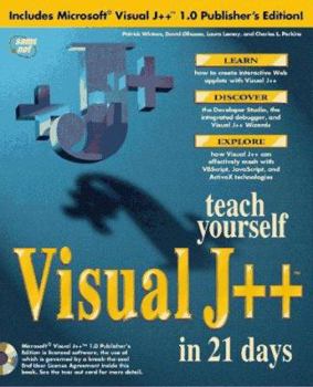 Paperback Teach Yourself Visual J++ in 21 Days: With CDROM Book