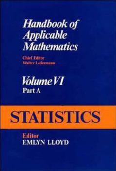 Hardcover Handbook of Applicable Mathematics, Statistics Book