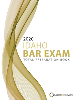 Paperback 2020 Idaho Bar Exam Total Preparation Book