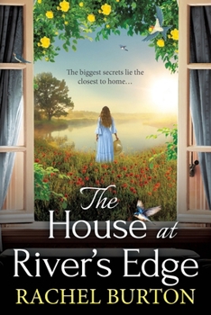 Paperback The House at River's Edge [Large Print] Book